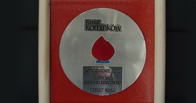Wyróżnienie dla STUV Kominki - Kozłowski